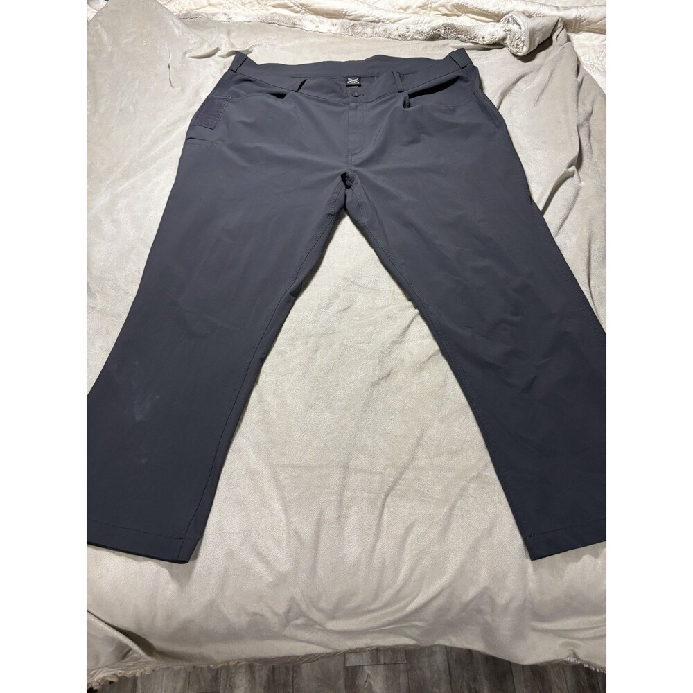 Grunt Style Mens Ripstop Tactical Pants Gray Stretch Utility Trousers Size 42